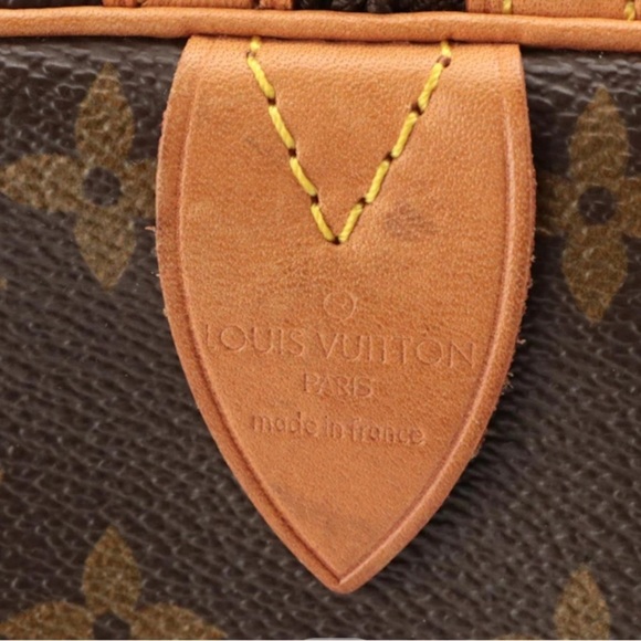 Louis Vuitton couple 35" monogram canvas and vachetta leather. WITH COA - Picture 6 of 9